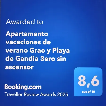 Daoiz, Apartamento Vacacional En El Grao Y Playa De Gandia 3Ro Sin Ascensor Playa de Gandia